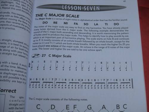 `Complete learn to play Harmonica Manual`  Soft cover.  2 CD`s.