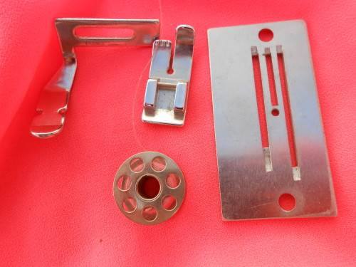 Singer sewing machine accessories.