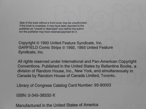 `Garfield hits the big time`  His 25th Book.  Jim Davis.  Soft cover.