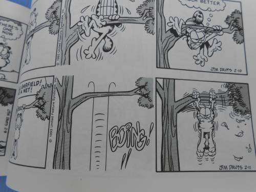 `Garfield hits the big time`  His 25th Book.  Jim Davis.  Soft cover.