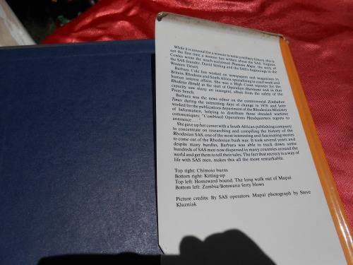 `The Elite`  Barbara Cole.  The Story of the Rhodesian Special Air Service.  Hard cover.