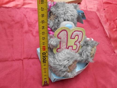 Me-to-you Teddy for an 13th birthday.