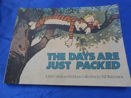`The Days are Just Packed`  Calvin and Hobbes.  Soft cover.