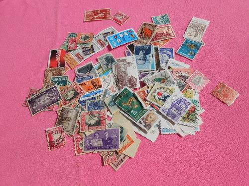 South African stamps.  160 stamps.