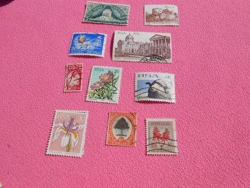 South African stamps.  160 stamps.