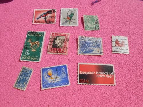 South African stamps.  160 stamps.