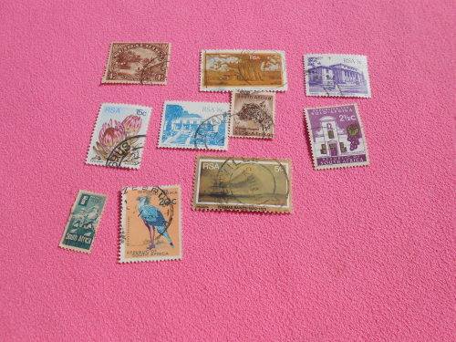 South African stamps.  160 stamps.