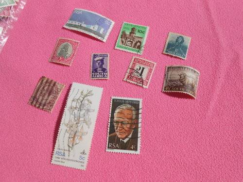 South African stamps.  160 stamps.