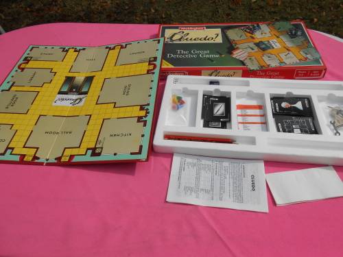 Cluedo The Great Detective Game.  Tweeralige Reels.  Waddingtons.  8-Adult.  Players 2-6.