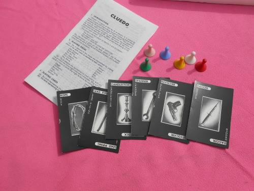 Cluedo The Great Detective Game.  Tweeralige Reels.  Waddingtons.  8-Adult.  Players 2-6.