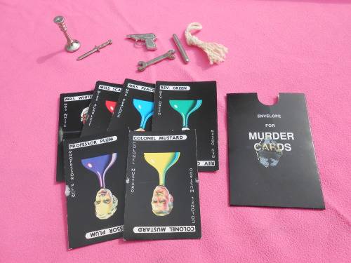 Cluedo The Great Detective Game.  Tweeralige Reels.  Waddingtons.  8-Adult.  Players 2-6.