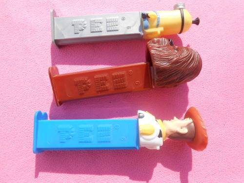 Pez dispensers - empty.  C