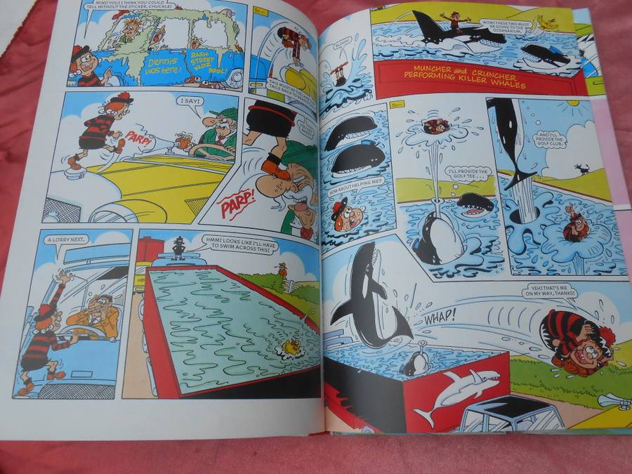 `The Beano Book 1995`  Annual.  Hard cover.