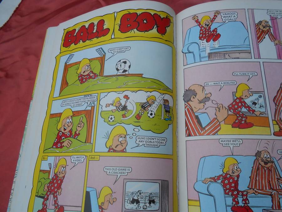 `The Beano Book 1995`  Annual.  Hard cover.