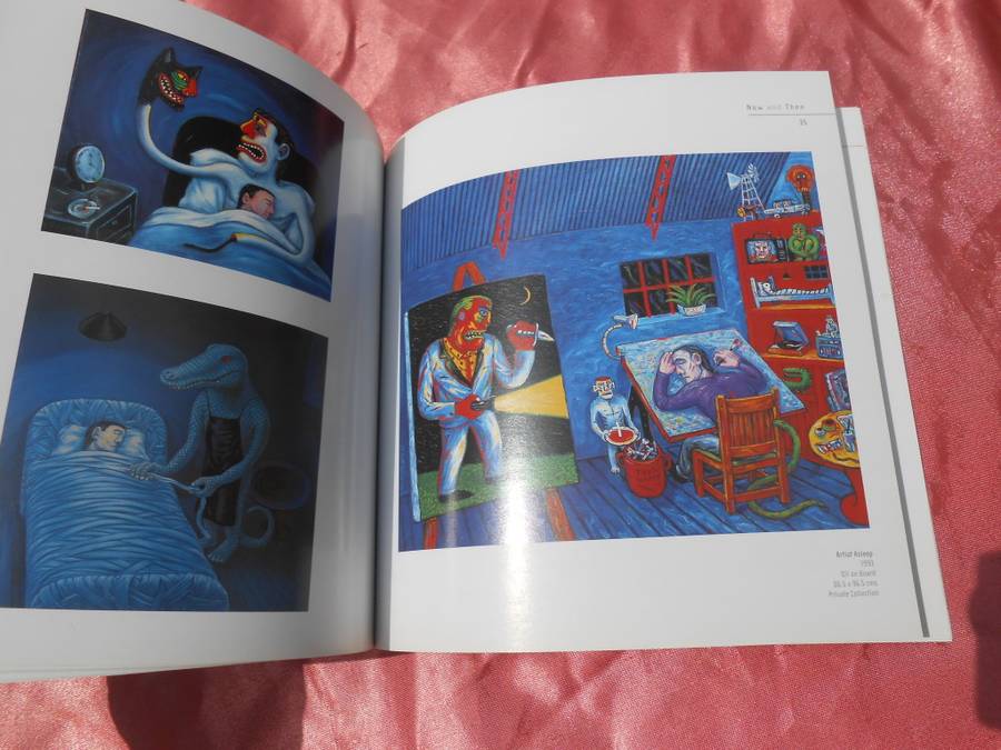 Art book `Norman Catherine`  Now and Then.  Soft cover.