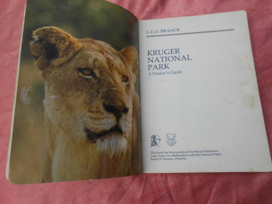 1988 `Kruger National Park`  2nd Edition.  Soft cover.