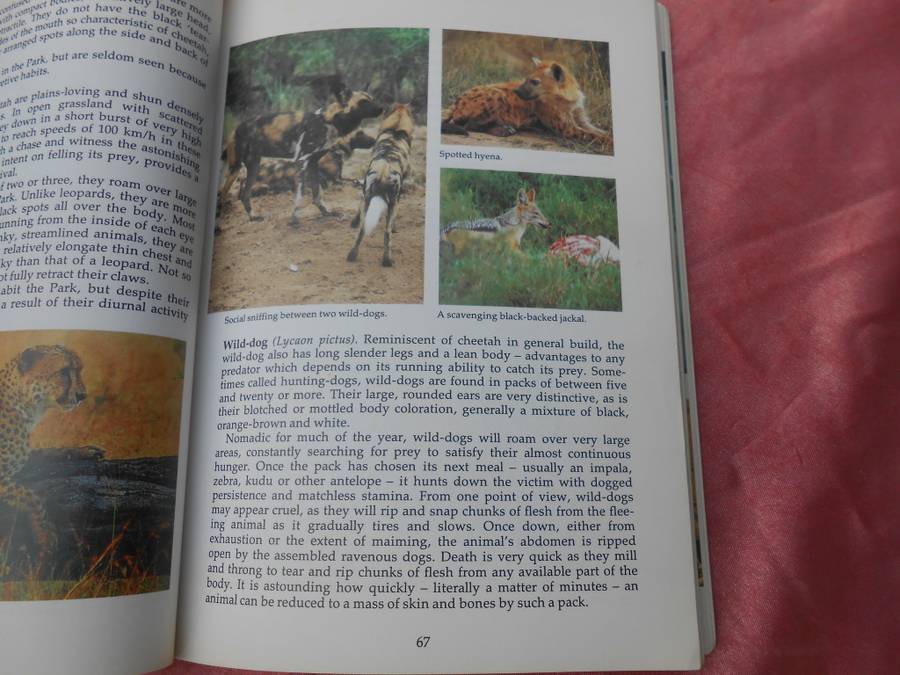 1988 `Kruger National Park`  2nd Edition.  Soft cover.