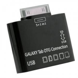 New 5 in 1 OTG Adapter USB SD Card Reader Samsung Galaxy Note 10.1 N8000**R1 NO RESERVE**