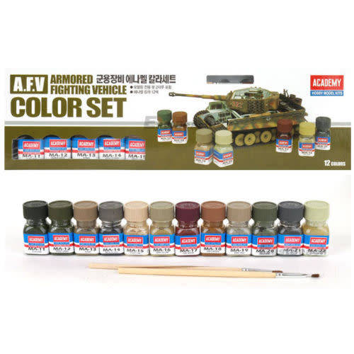 pz.kpfw VI  Tiger I ausf.E late model with colors set tank model kit