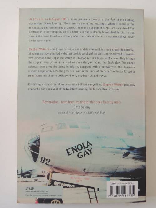 Shockwave - The Countdown to Hiroshima - by Stephen Walker