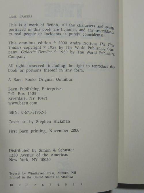 Time Traders - Andre Norton