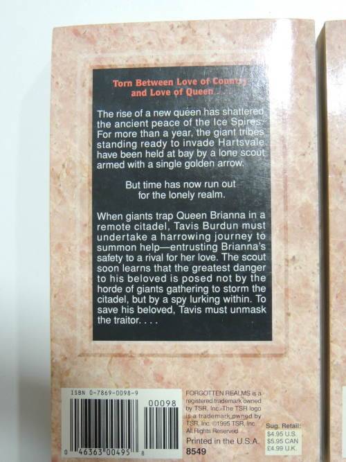 The Twilight Giants Forgotten Realms Books 2 and 3 ONLY -Troy Denning