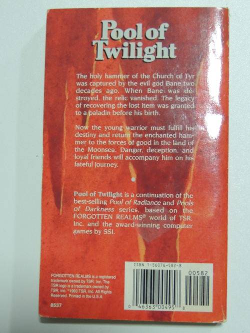 Pools of Twilight  Forgotten Realms - James M. Ward and Anne K. Brown