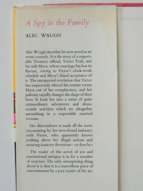 A Spy in the Family: An Erotic Comedy - First Edition - Alec Waugh