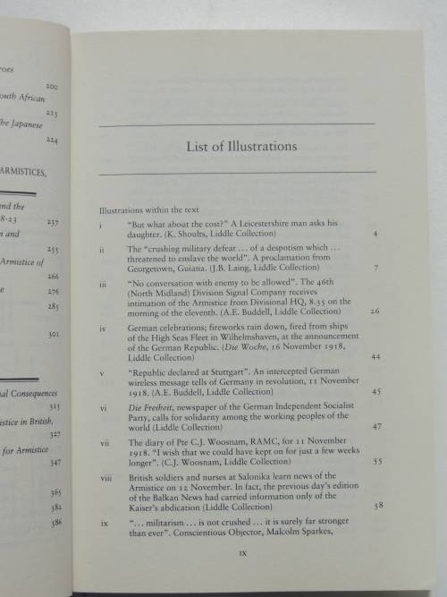 At the Eleventh Hour Reflections, Hopes and Anxieties at the Closing of the Great War 1918 - H Cecil