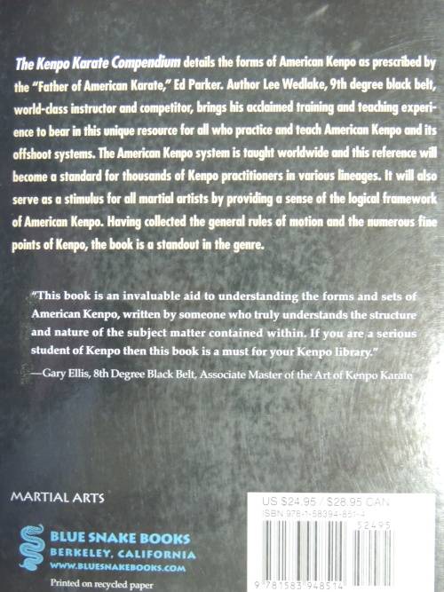 The Kenpo Karate Compendium  - Lee Wedlake