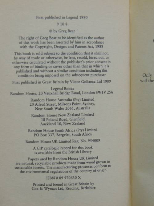 Eternity - Greg Bear