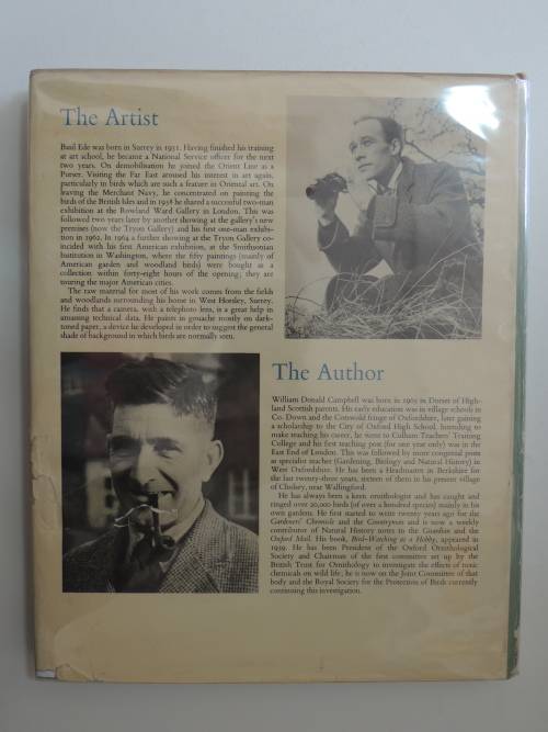 Birds of Town and Village - Paintings by Basil Ede, Text by WD Campbell