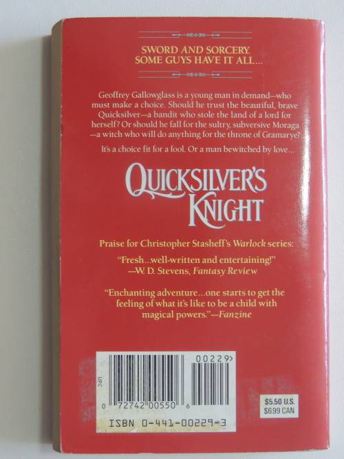 Quicksilver`s Knight - Christopher Stasheff