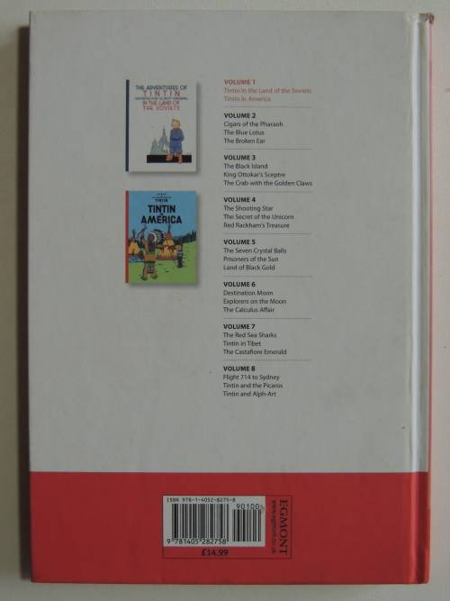 The Adventures of TINTIN - Volume 1 - In the Land of the Soviets, In America - Hergé