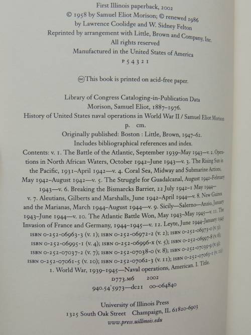 Leyte Jun 1944- Jan 1945 - History of Untited States Naval Operations in WW II Vol 12 - S E Morison