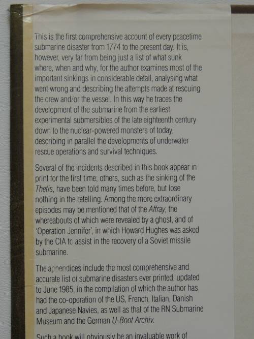 Few Survived - A History of Submarine Disasters - Edwyn Gray