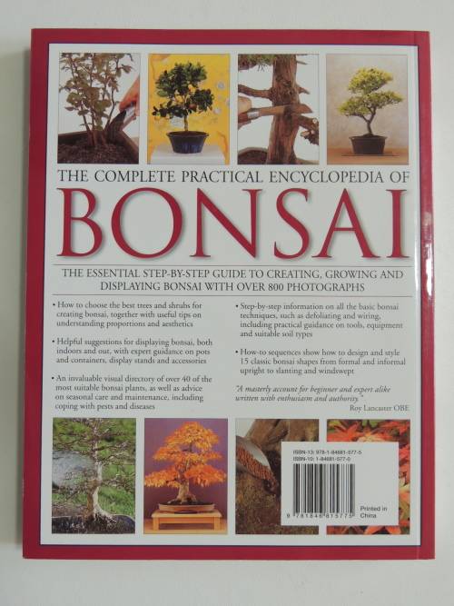 The Complete Encyclopedia of Bonsai - Step by Step Guide Bonsai- Ken Normn