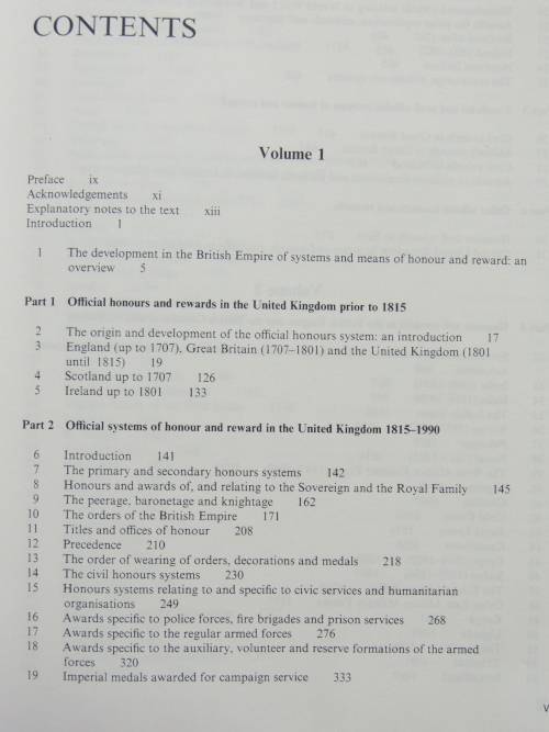 Honours And Rewards In The British Empire And Commonwealth  - Anthony N. Pamm