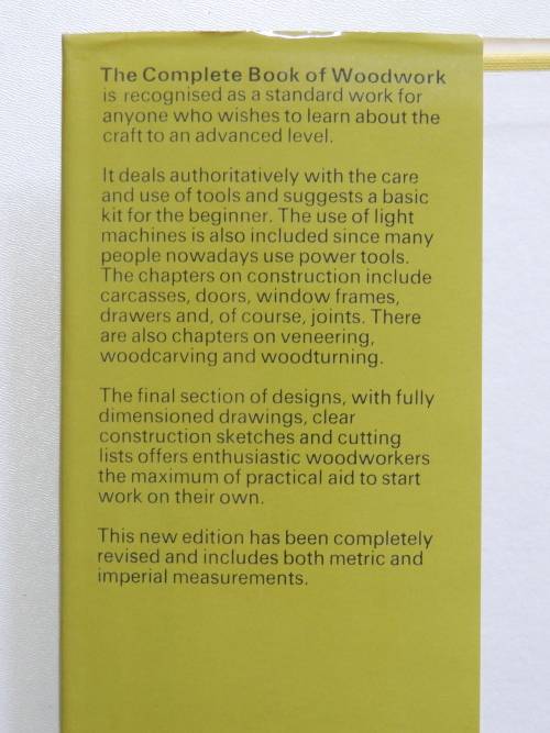 The Complete Book Of Woodwork - Charles H Hayward