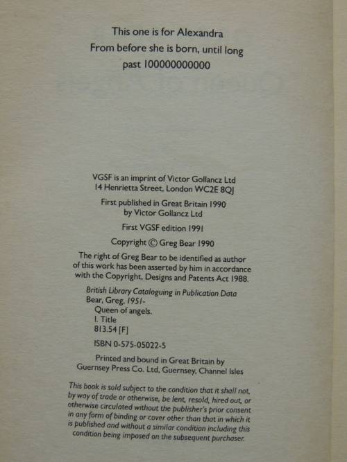 Queen of Angels - Greg Bear