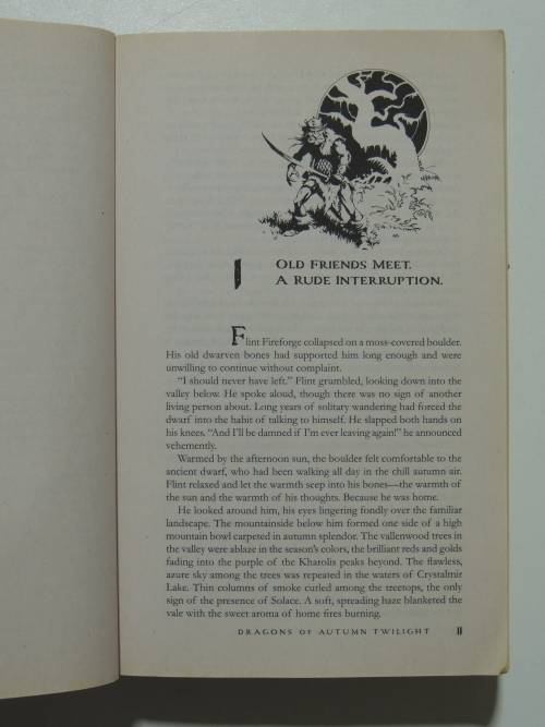 Dragonlance Chronicles, Autumn Twilight, Winter Night, Spring Dawning -Margaret Weiss, Tracy Hickman