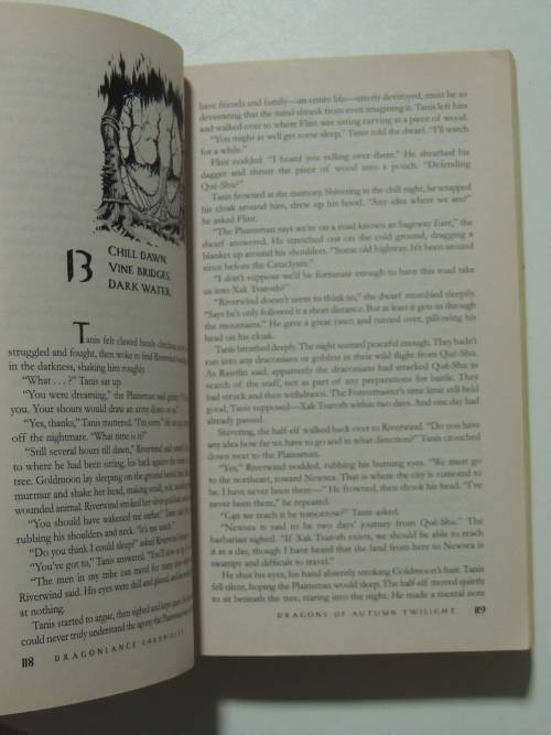 Dragonlance Chronicles, Autumn Twilight, Winter Night, Spring Dawning -Margaret Weiss, Tracy Hickman
