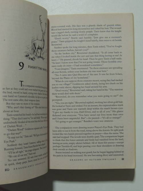 Dragonlance Chronicles, Autumn Twilight, Winter Night, Spring Dawning -Margaret Weiss, Tracy Hickman