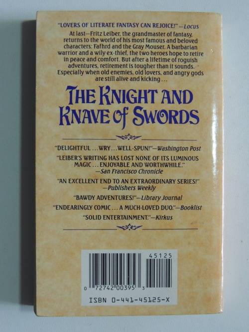 The Knight and Knave of Swords - Fritz Leiber
