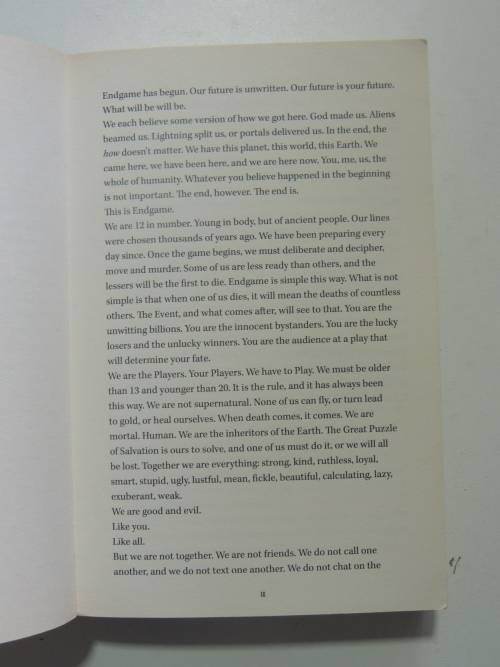 Endgame - The Calling - James Frey