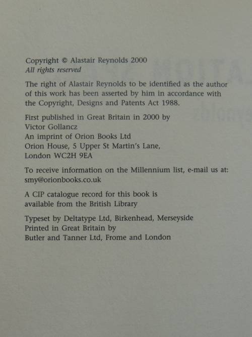 Relevation Space - Alastair Reynolds