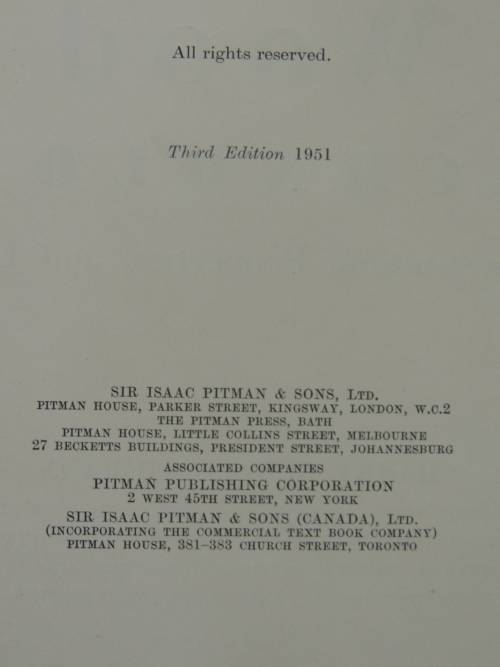 Wood Technology - Constitution, Properties and Uses - 3rd ed. 1951- Harry Donald Tieman