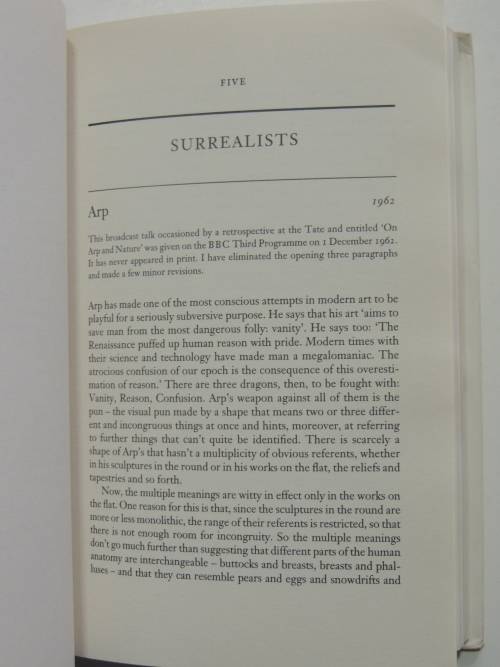 About Modern Art - Critical Essays 1948 - 96- David Sylvester