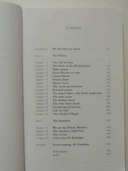 and the truth shall set you free- David Icke