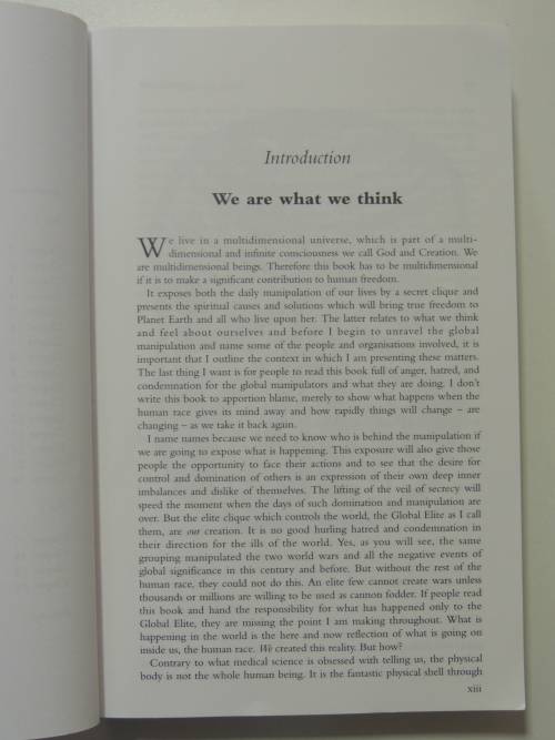 and the truth shall set you free- David Icke